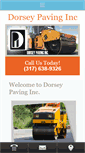 Mobile Screenshot of dorseypaving.com